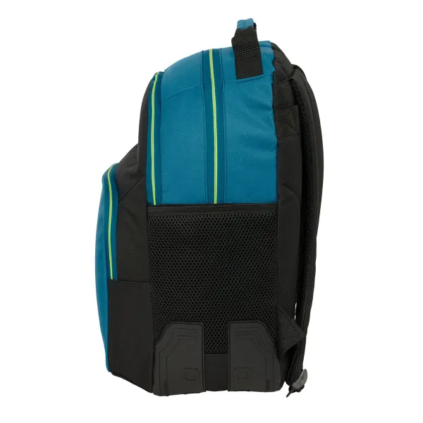 School Bag Munich Land Black Green 32 x 42 x 15 cm