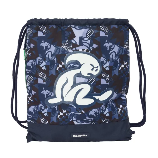Backpack with Strings El Niño Navy Navy Blue 35 x 40 x 1 cm