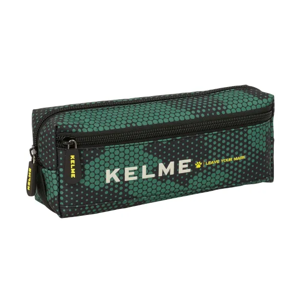 Ceļasoma Kelme Camo Melns Zaļš 22 x 8,5 x 6 cm
