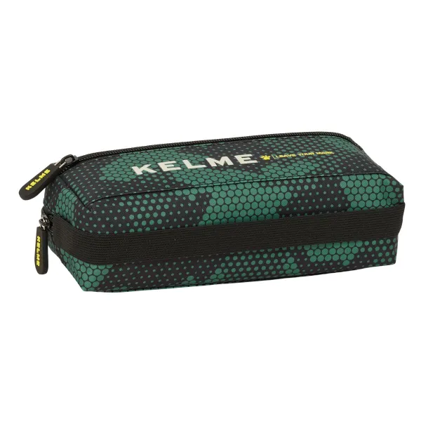 Ceļasoma Kelme Camo Melns Zaļš 22 x 8,5 x 6 cm