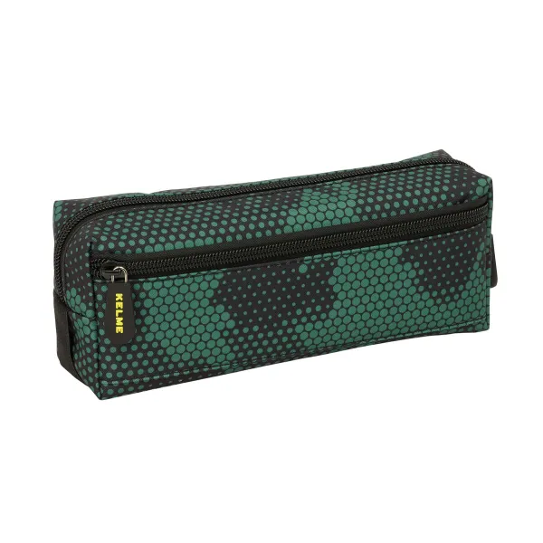 Ceļasoma Kelme Camo Melns Zaļš 22 x 8,5 x 6 cm