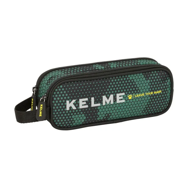 Ceļasoma Kelme Camo Melns Zaļš 21 x 8 x 6 cm