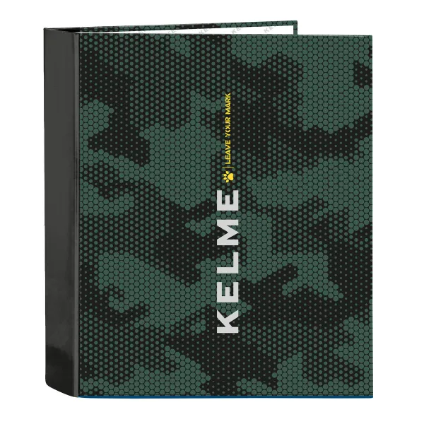 Rengaskansio Kelme Camo Musta Vihreä A4 27 x 33 x 6 cm