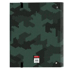 Gredzenveida stiprinājums Kelme Camo Melns Zaļš 27 x 32 x 3.5 cm