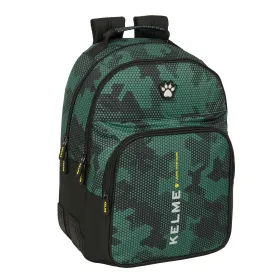 Koululaukku Kelme Camo Musta Vihreä 32 x 42 x 15 cm