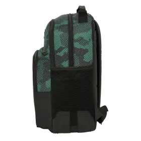 Koululaukku Kelme Camo Musta Vihreä 32 x 42 x 15 cm