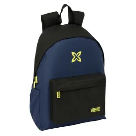 Koululaukku Munich Track Sininen Musta 31 x 43 x 13 cm