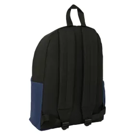 Koululaukku Munich Track Sininen Musta 31 x 43 x 13 cm