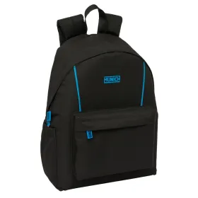 Koululaukku Munich Road Sininen Musta 31 x 43 x 13 cm