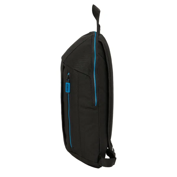 School Bag Munich Road Blue Black 22 x 39 x 10 cm