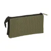 School Bag Munich West Black Green 22 x 12 x 3 cm