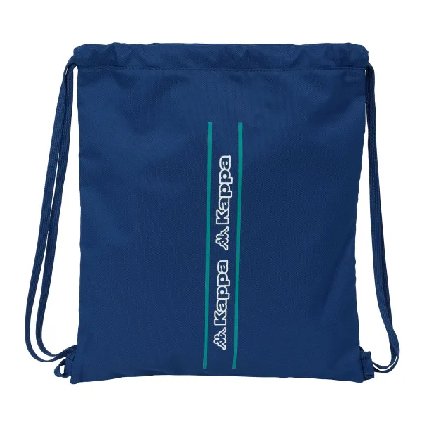 Backpack with Strings Kappa Marino Navy Blue 35 x 40 x 1 cm