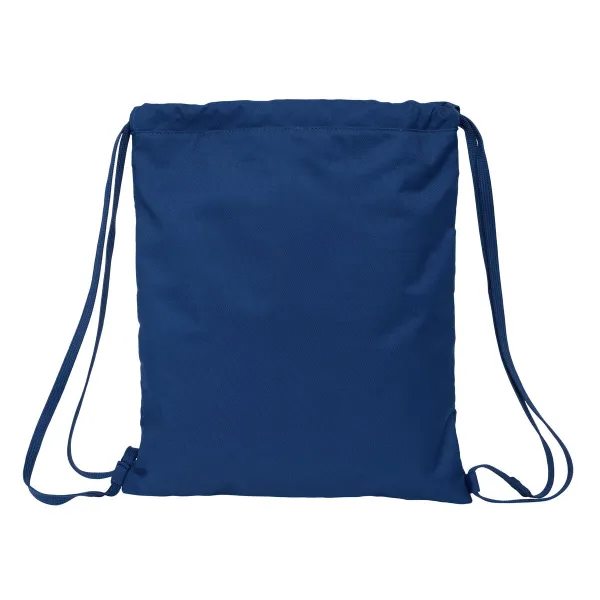 Backpack with Strings Kappa Marino Navy Blue 35 x 40 x 1 cm