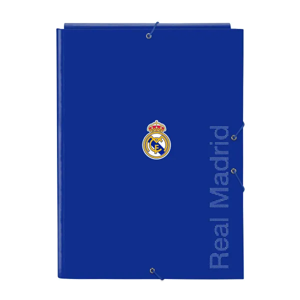 Rengaskansio Real Madrid C.F. Sininen A4 26 x 33.5 x 2.5 cm