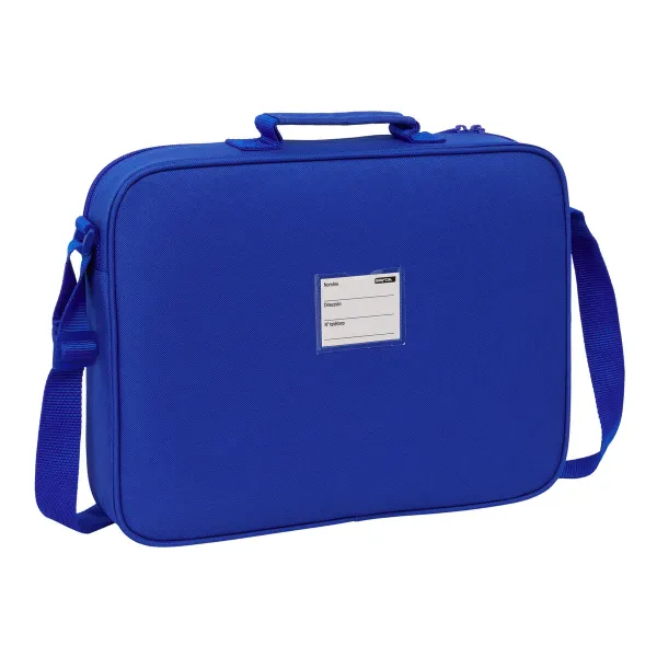 School Bag Real Madrid C.F. Blue 38 x 28 x 6 cm