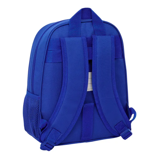 School Bag Real Madrid C.F. Blue 27 x 33 x 10 cm
