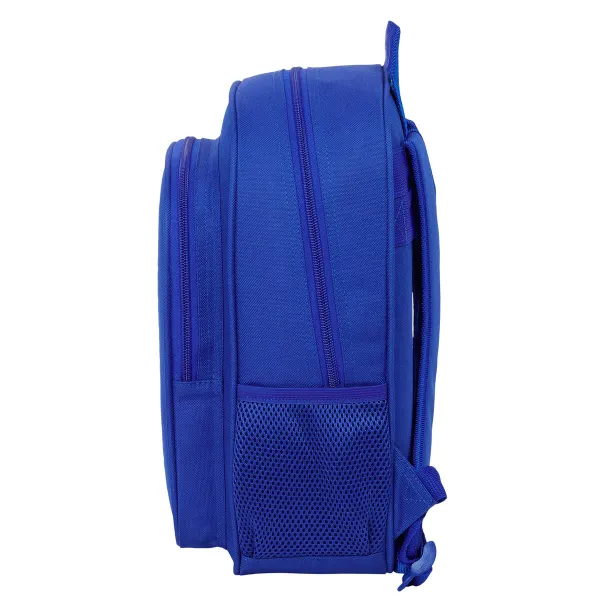 School Bag Real Madrid C.F. Blue 27 x 33 x 10 cm