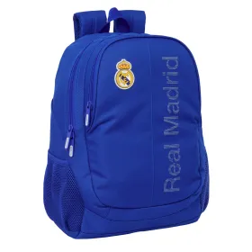 School Bag Real Madrid C.F. Blue 32 x 44 x 16 cm