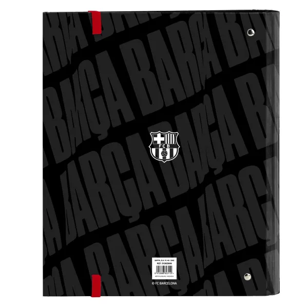 Rengaskansio F.C. Barcelona Musta 27 x 32 x 3.5 cm