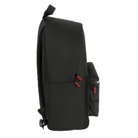 Koululaukku F.C. Barcelona Musta 31 x 41 x 16 cm