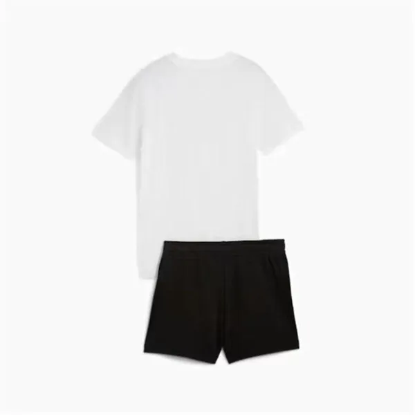 Children's Sports Outfit Puma Essentials No.1 Logo An White