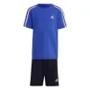 Children's Sports Outfit Adidas 3S Co Blue