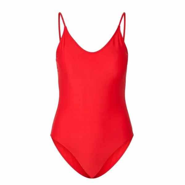Women’s Bathing Costume Pieces Pcbaomi Bc Red