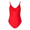 Women’s Bathing Costume Pieces Pcbaomi Bc Red
