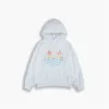 Hooded Sweatshirt for Girls Levi's Sportswear Levi's Oversized White