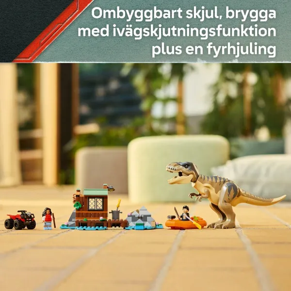 Rakennussetti Lego JURASSIC WORLD 76975 T.Rex River Escape
