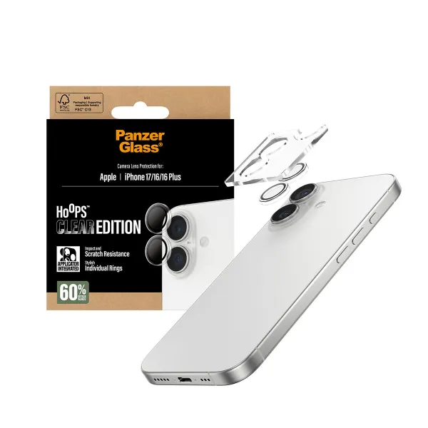 Objektīva aizsargs Panzer Glass PG75123 Apple