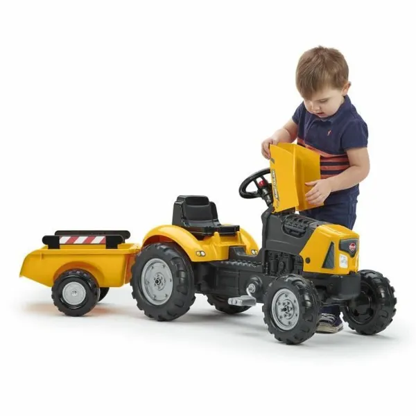 Pedal Tractor Falk Yellow