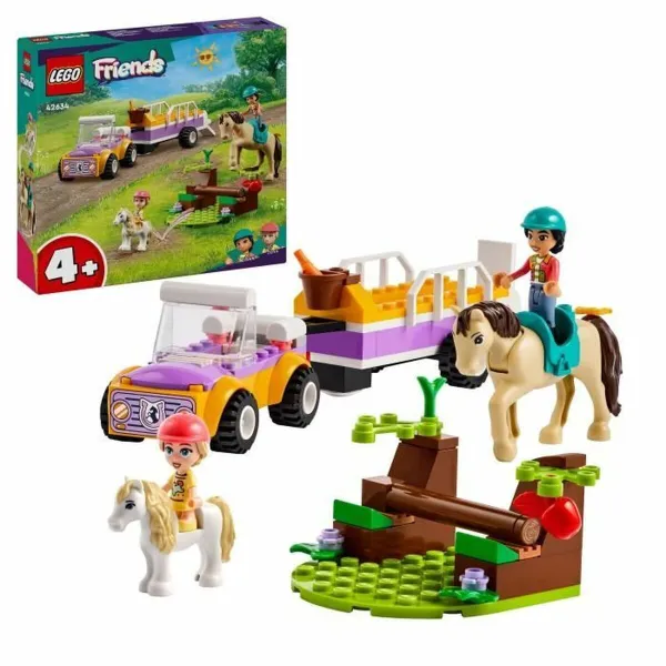 Rakennussetti Lego 42634 Horse & Pony Trailer Monivärinen 105 Kappaletta