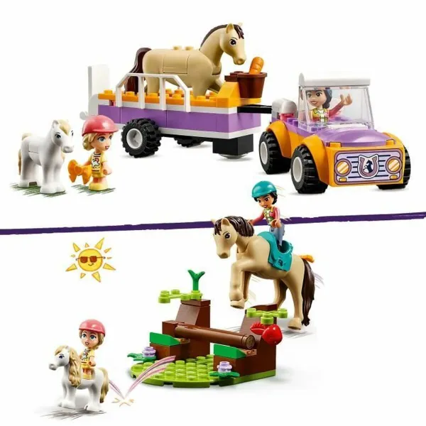 Rakennussetti Lego 42634 Horse & Pony Trailer Monivärinen 105 Kappaletta