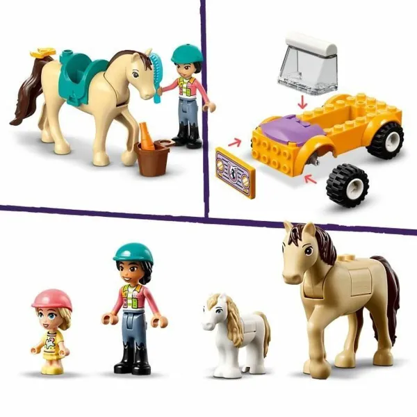 Rakennussetti Lego 42634 Horse & Pony Trailer Monivärinen 105 Kappaletta