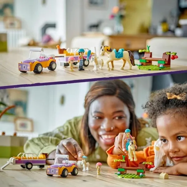 Rakennussetti Lego 42634 Horse & Pony Trailer Monivärinen 105 Kappaletta