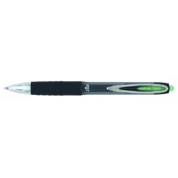 Täytekynä Uni-Ball Rollerball Signo UM-207 Vihreä 0,4 mm (12 Kappaletta)