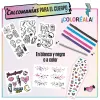 Mados studija Monster High Creeperific Laikinosios Tatuiruotės