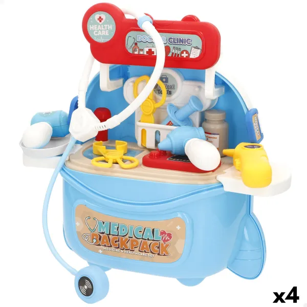 Lelulääkärinlaukku Colorbaby (4 osaa)
