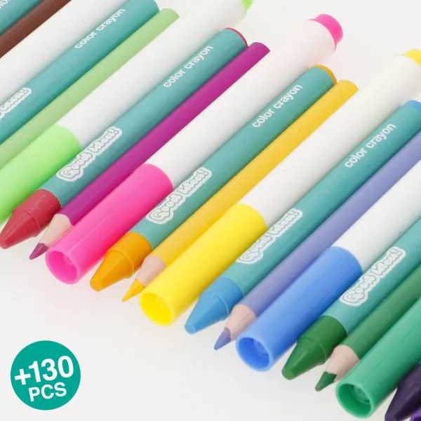 Piirustussetti Colorbaby (4 osaa) (130 Kappaletta)