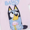 Krekls ar Īsām Piedurknēm Bērniem Bluey Gaiši Rozā