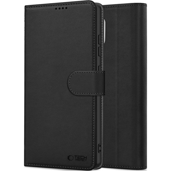 Case Tech-Protect Wallet Samsung S731 S25 FE black