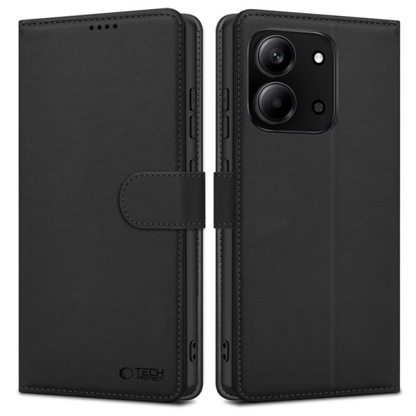 Case Tech-Protect Wallet Xiaomi Redmi 15C 4G black