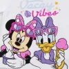 Krekls ar Īsām Piedurknēm Bērniem Minnie Mouse Balts