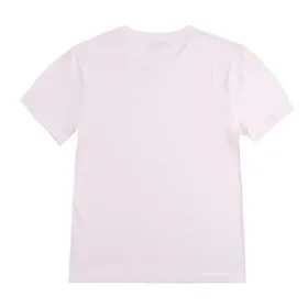 Child's Short Sleeve T-Shirt Stitch Light Pink