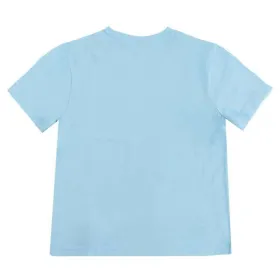 Child's Short Sleeve T-Shirt Frozen Light Blue