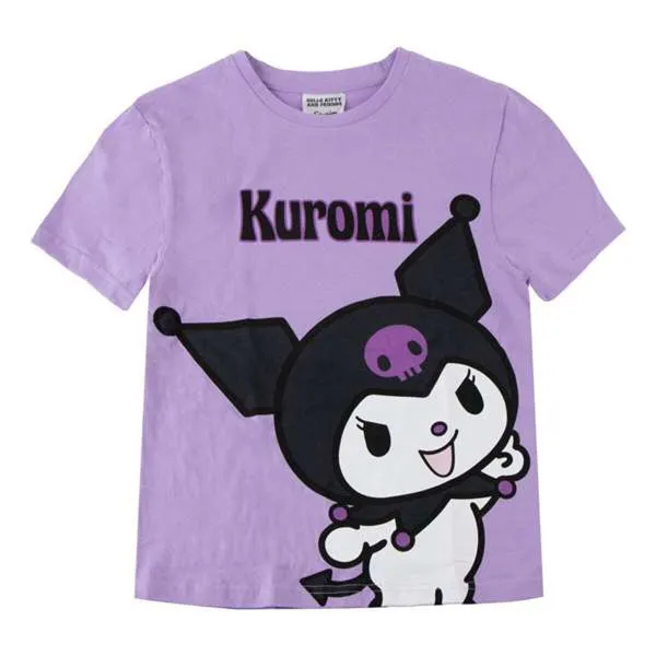 Krekls ar Īsām Piedurknēm Bērniem Hello Kitty Violets