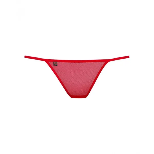Stringid Obsessive Luiza Punane L/XL