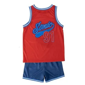 Set of clothes Sonic Blue
