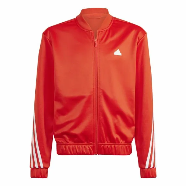 Bērnu Sporta Tērpu Bikses Adidas 3Stripes Sarkans